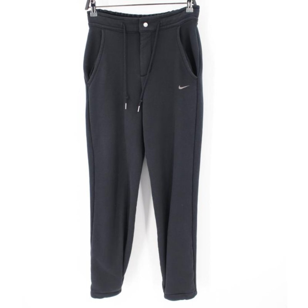 nike pants Women's small‎ modern fleece high waisted french terry pants cotton
